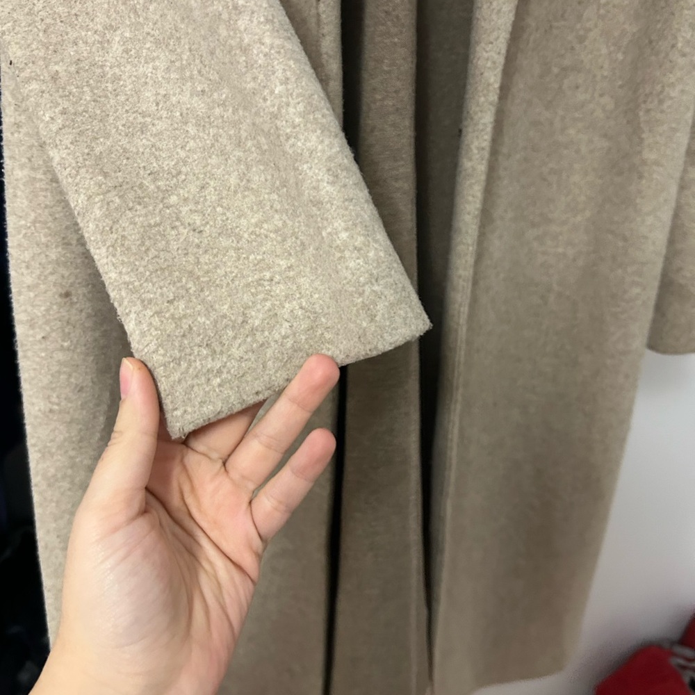Zara Beige Overcoat - Picture 3 of 3